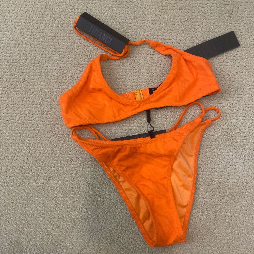 Triangl Halter Bathing Suit